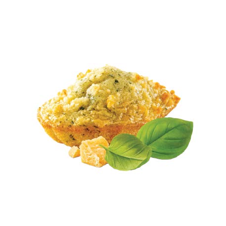 Savory Bites Pesto & Parmesan: 100x13gr CASE