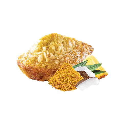 Savory Bites Curry & Coconut: 100x13gr CASE