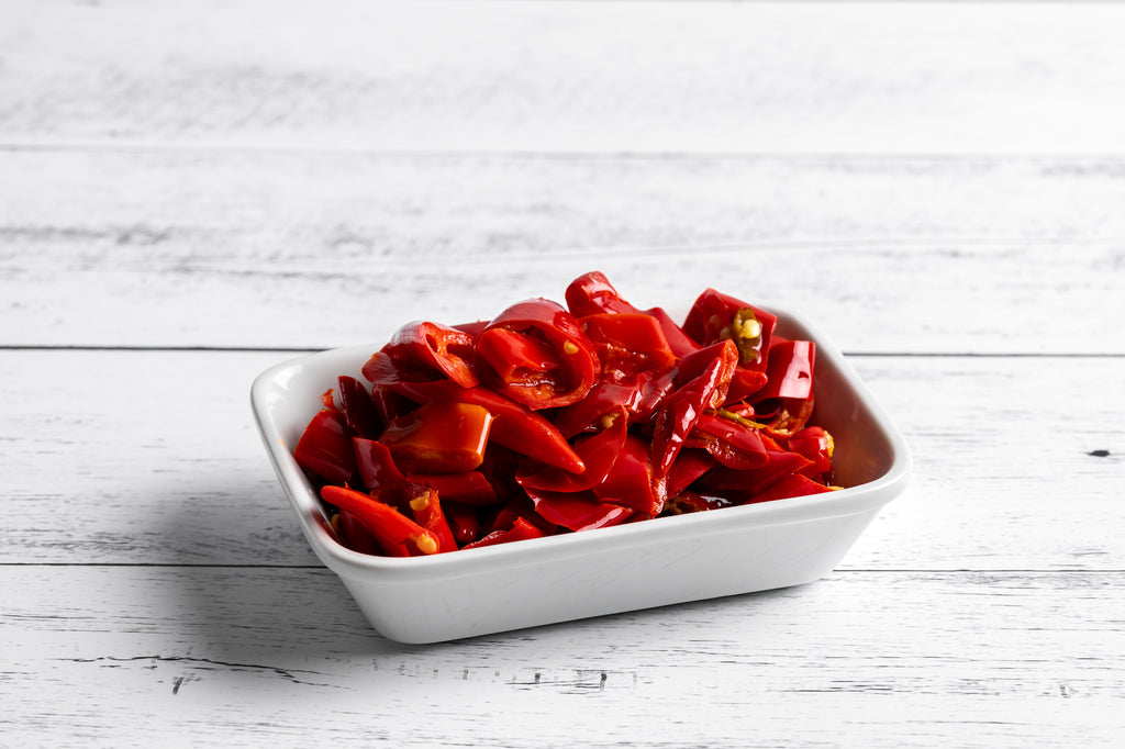 Sliced Chilies Calabrian In Oil: 2 kg