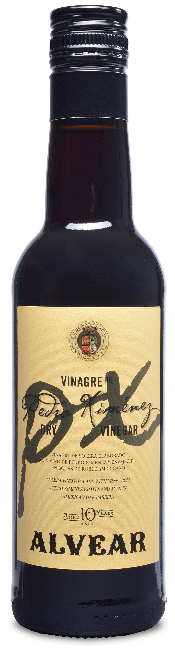 Pedro Ximenez Sherry Vinegar Dry 10 Yr Spain: 375ml