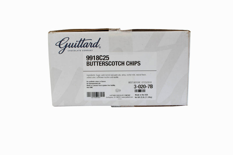 Butterscotch Chips: 25lbs