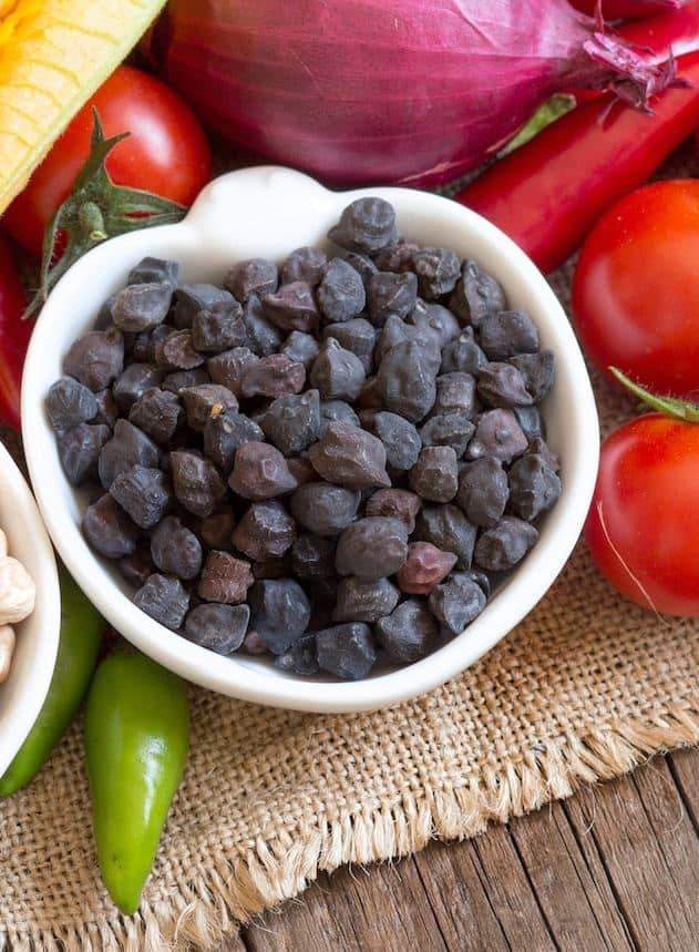 Black Butte Chickpeas (Black Garbanzo Beans) Organic: 10lbs