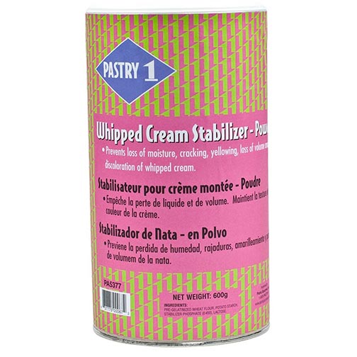 Whip Cream Stabilizer Powder: 600gr