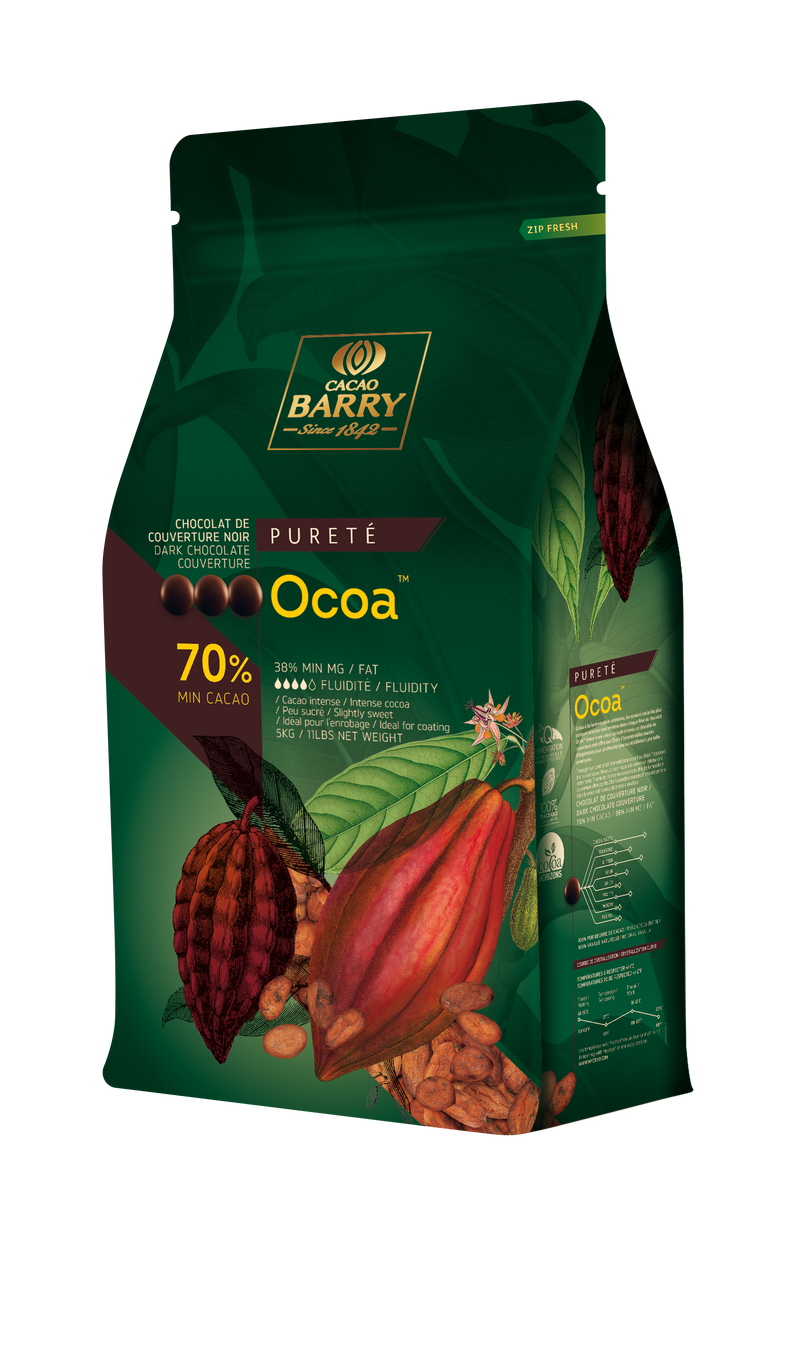 Ocoa Q Fermentation 70% Pistoles: 11lbs