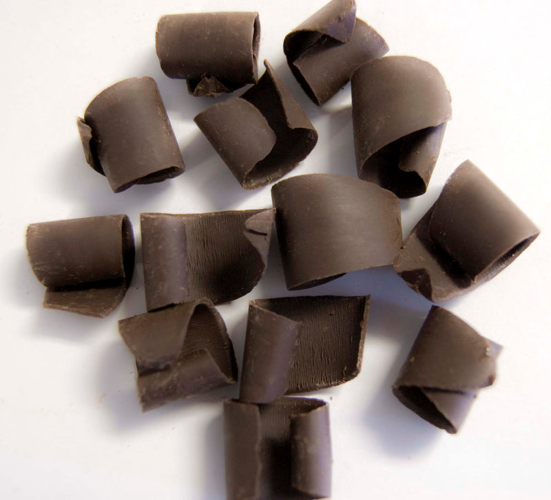 Large Dark Chocolate Shavings: 4lbs