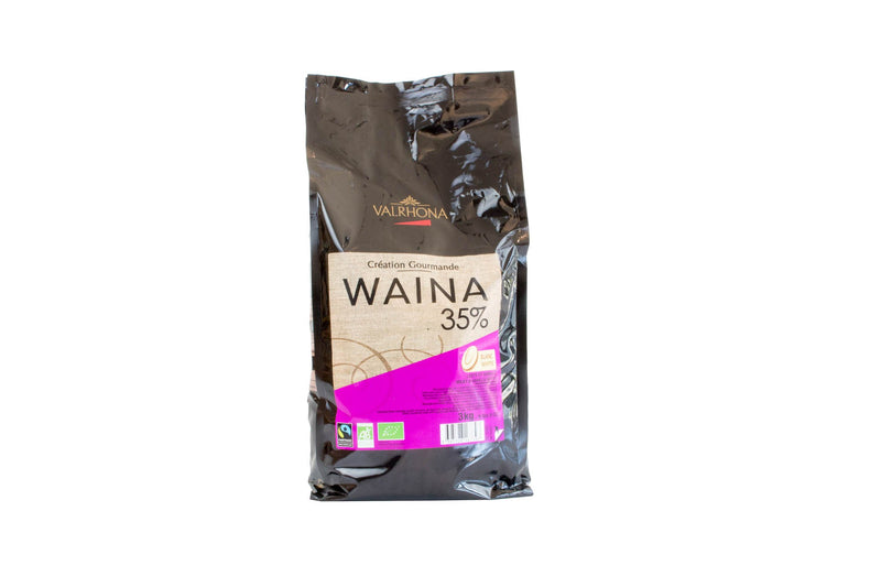 Waina 35% White Feves Organic: 3kg