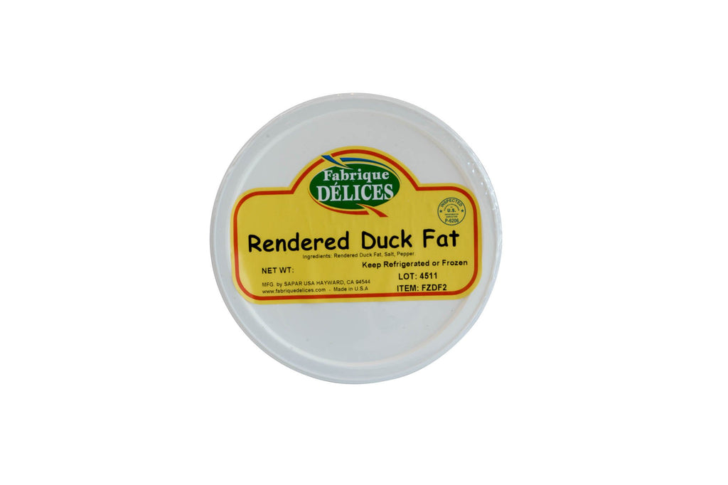 Duck Fat Rendered: 2lbs