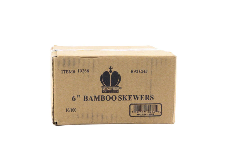 Bamboo Skewers: 6in