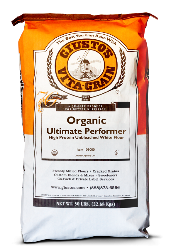 Ultimate Performer Bread Flour Organic: 50lbs
