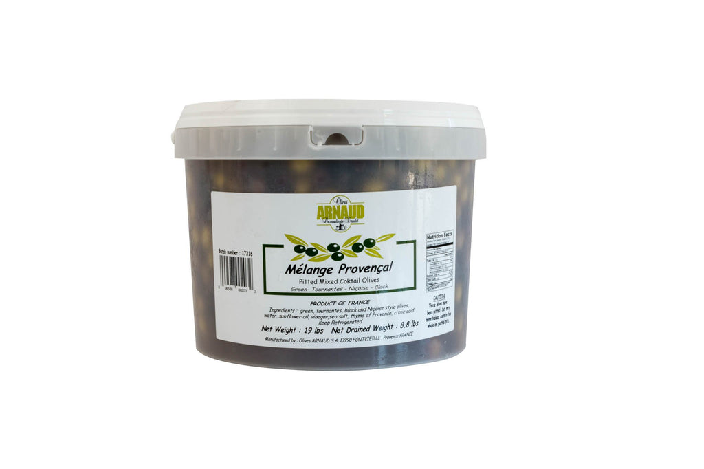 Olives Provencal Fresh Mix Pitted: 4kg