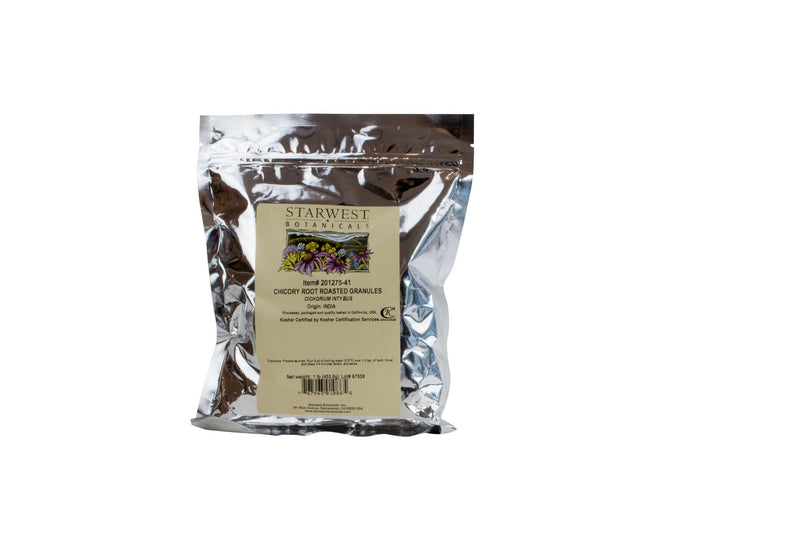 Chicory Root Roasted Coarse Grind: 1lb