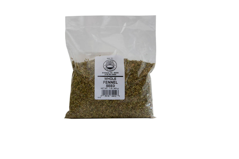 Fennel Seeds Whole: 1lb