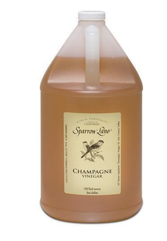 Champagne Vinegar: 1 gal