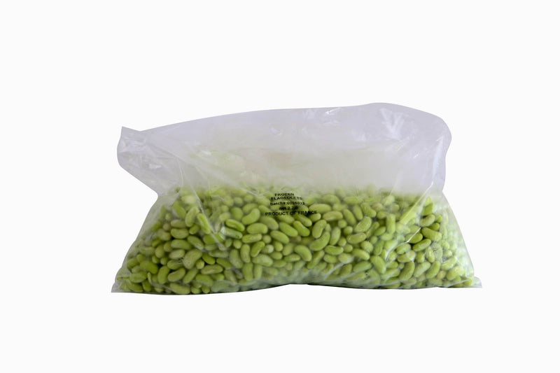 Flageolet Beans Frozen: 1kg (2.2Lbs)