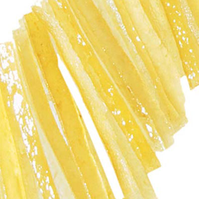 Candied Lemon Strips: 1kg