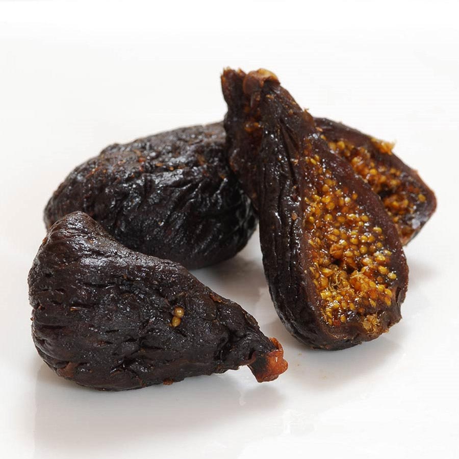 Dried Black Mission Figs: 5lbs