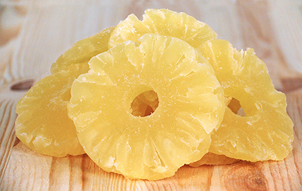 Dried Pineapple Rings: 11lbs