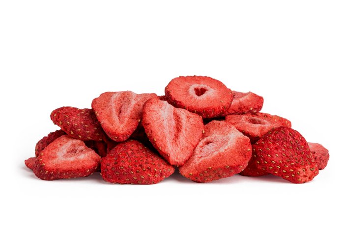 Freeze Dried Sliced Strawberries: 1.25lbs