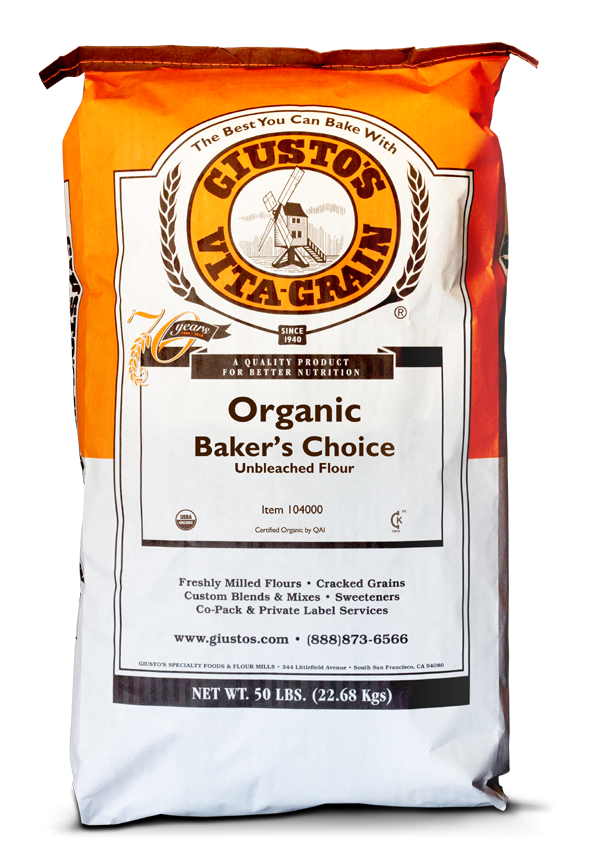 Baker's Choice AP Organic: 25lbs