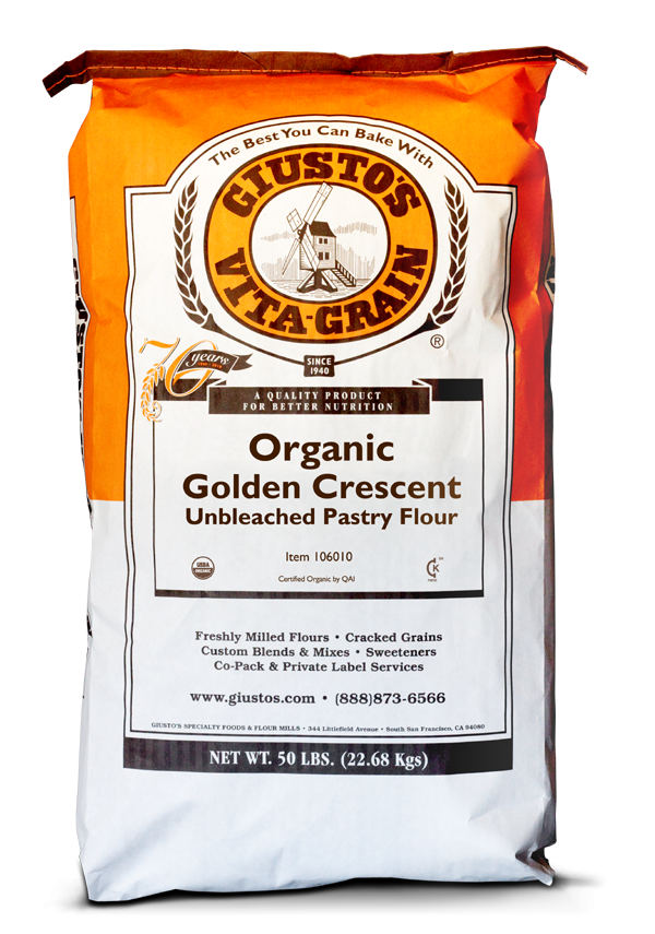 Golden Crescent Pastry Organic: 25lbs