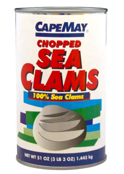 Clams Chopped: 51oz