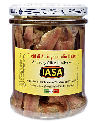 Anchovy Fillets In Olive Oil: 7.05oz