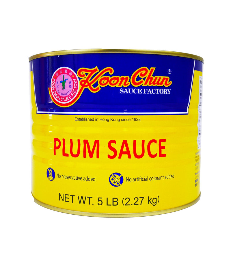 Plum Sauce: 5lbs