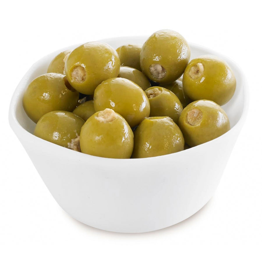 Olives Green Stuffed W/ Anchovies: 1.44kg