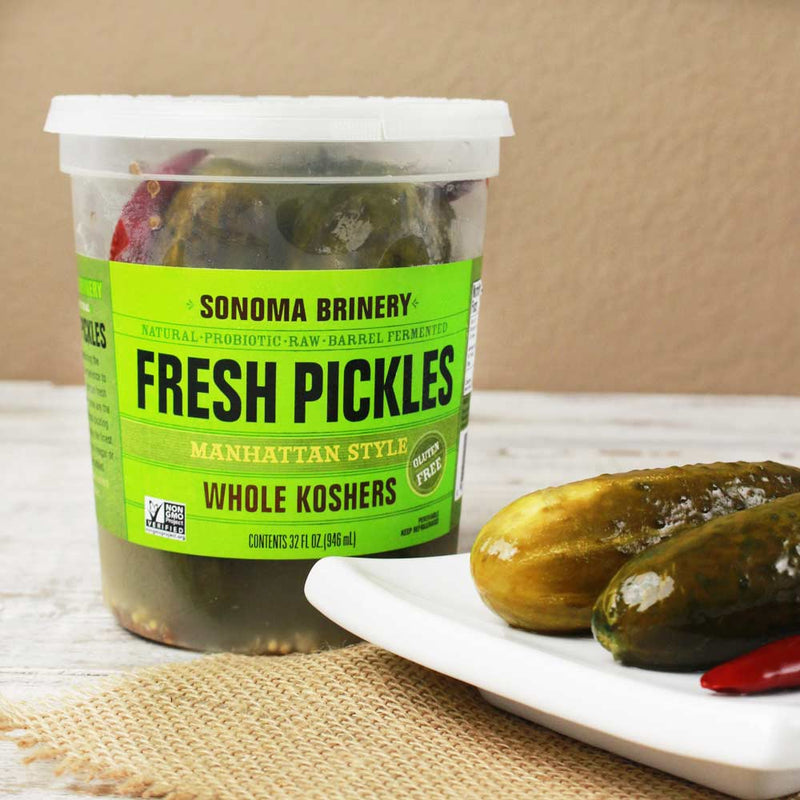 Manhattan Whole Kosher Pickles: 2gal