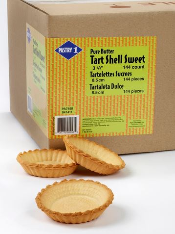 Tart Shells Fluted Sweet: 3 3/8in