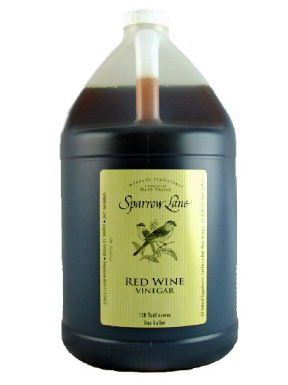 Red Wine Vinegar: 1 gal