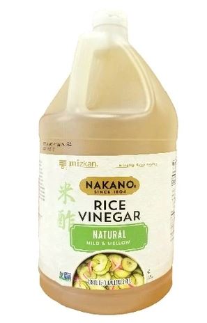 Rice Wine Vinegar: 1 gal
