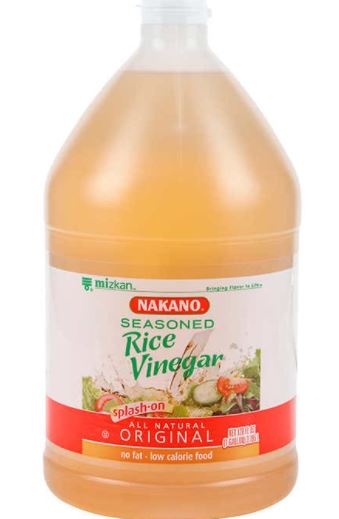 Rice Vinegar Seasoned: 1 gal