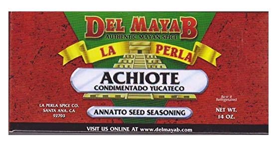 Achiote Paste (Annatto Seasoning): 14oz