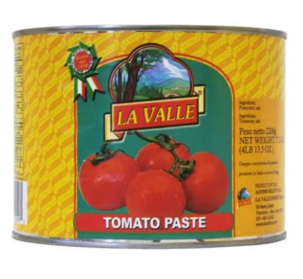Tomato Paste: 2.5Kg (5.5lbs)