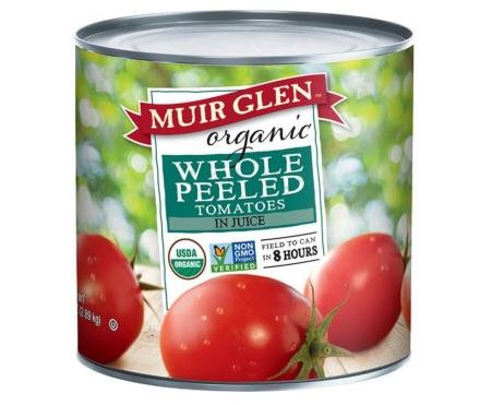 Tomatoes Whole Organic: 10 lb