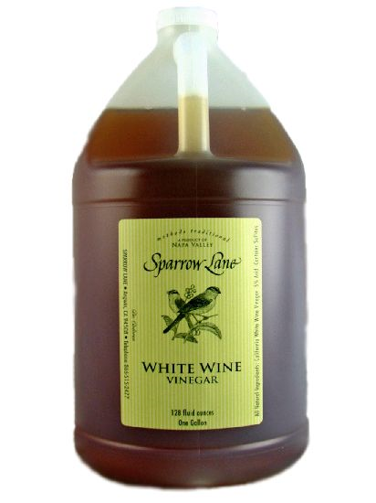 White Wine Vinegar: 1 gal